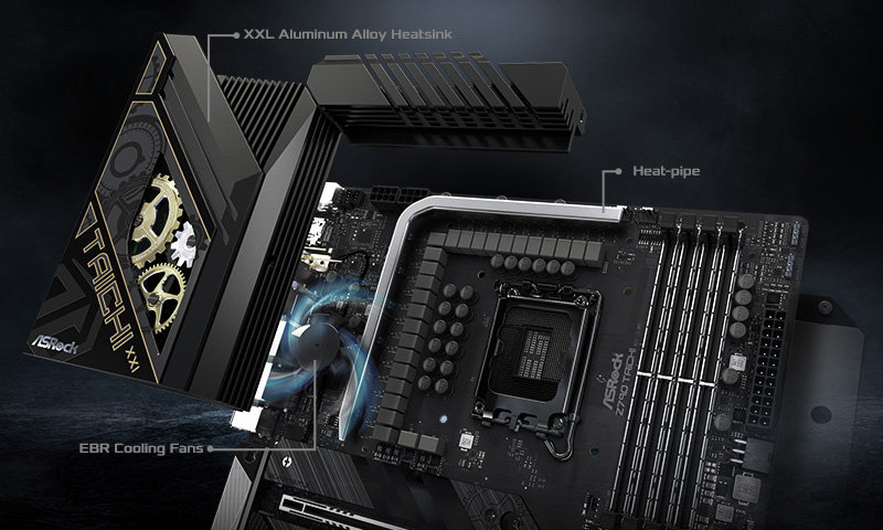 Composite VRM Heatsink